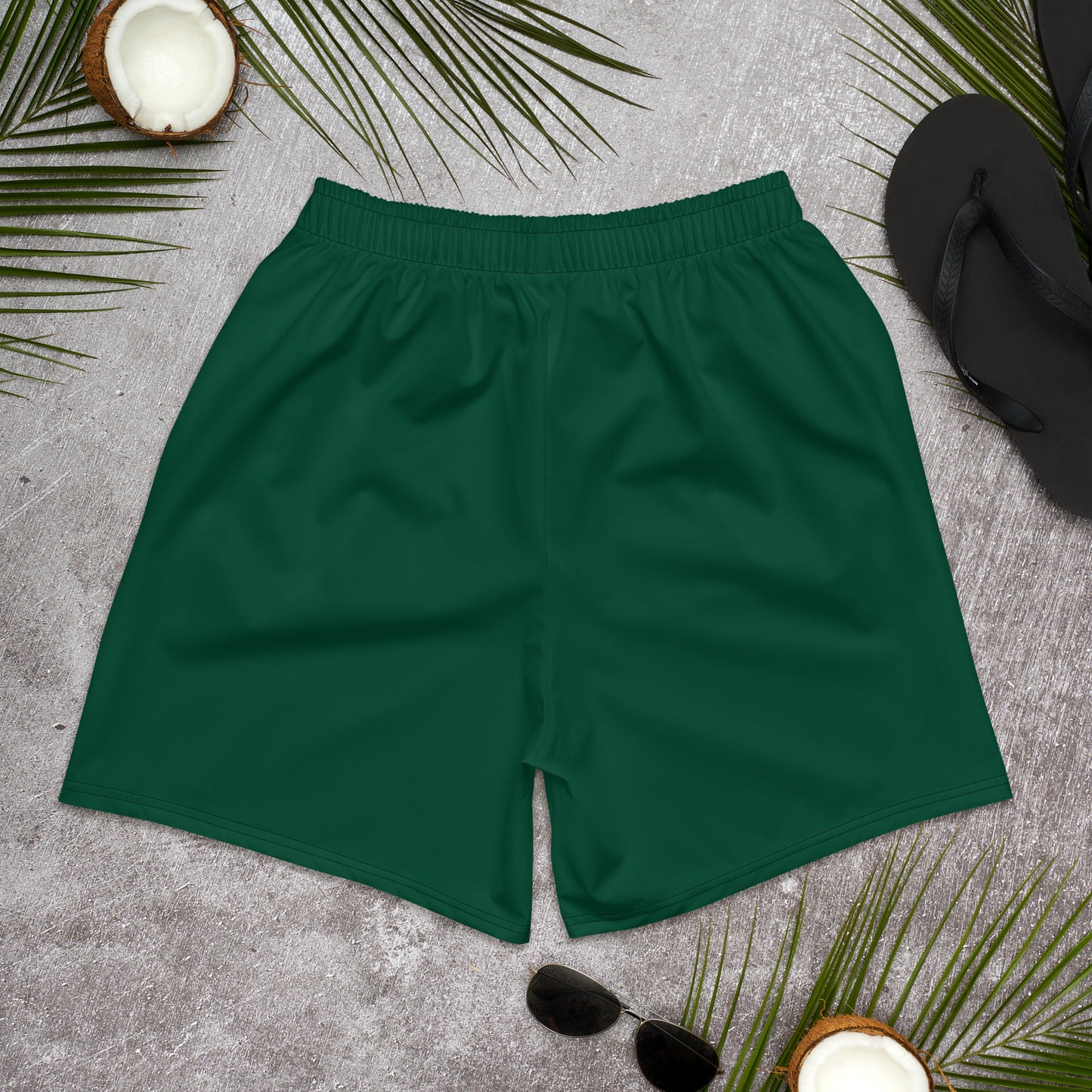 Men's Athletic Shorts: 6.5" - Green