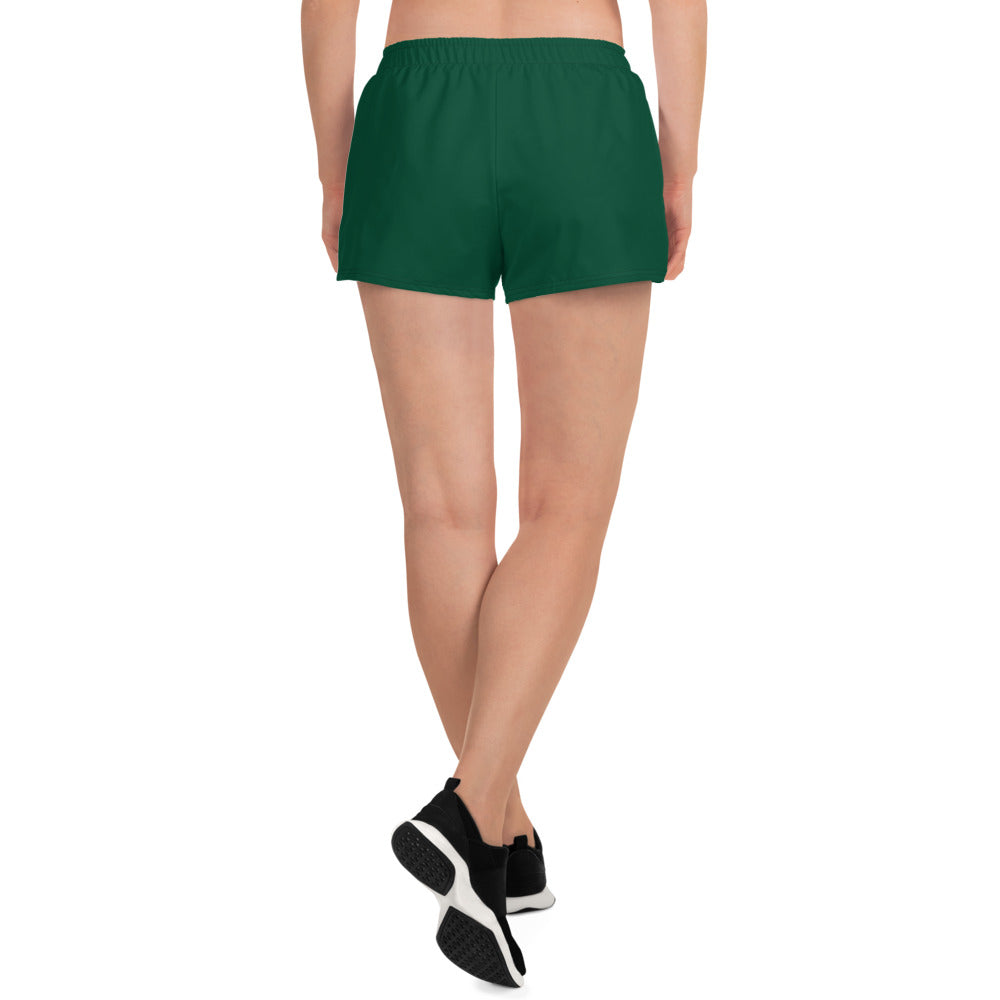 Women's Athletic Shorts: 2.5" - Green
