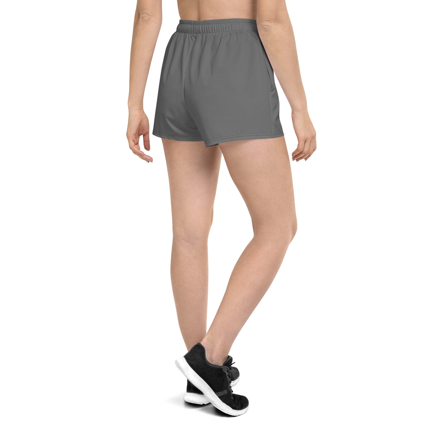 Women's Athletic Shorts: 2.5" - Light Grey