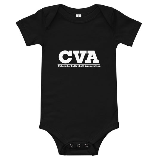 Baby Short Sleeve Onesie: CVA Logo - Multiple Color Options