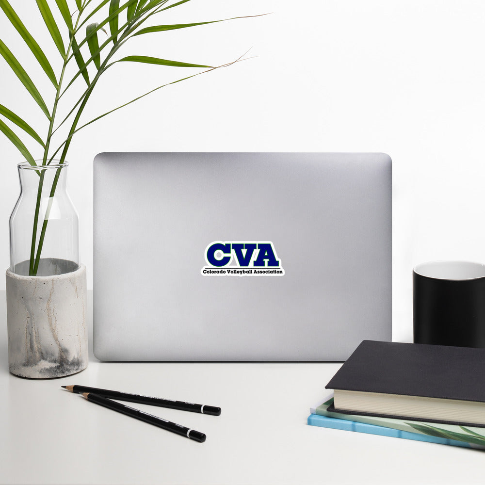 Sticker: Blue CVA Logo