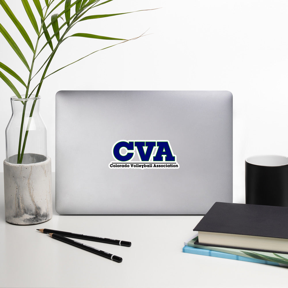 Sticker: Blue CVA Logo