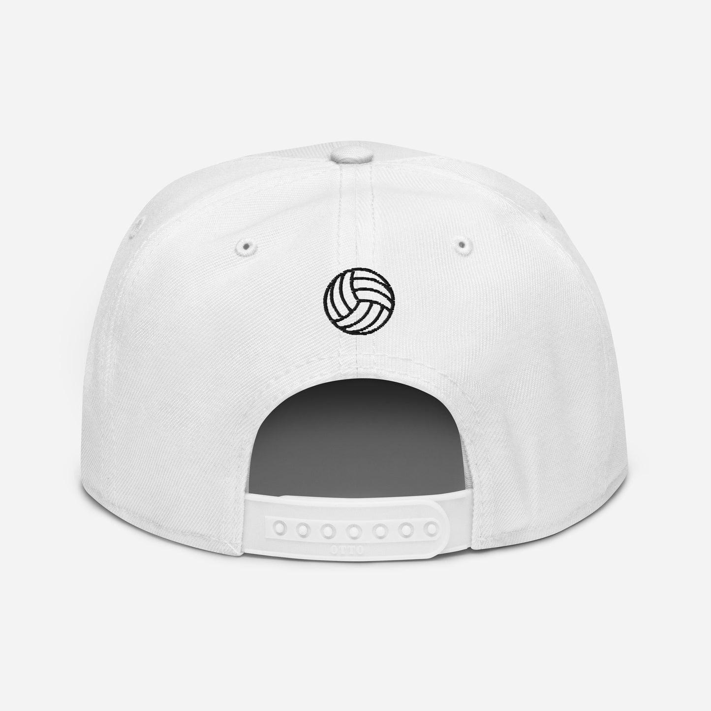 Snapback Hat: CVA Logo - White