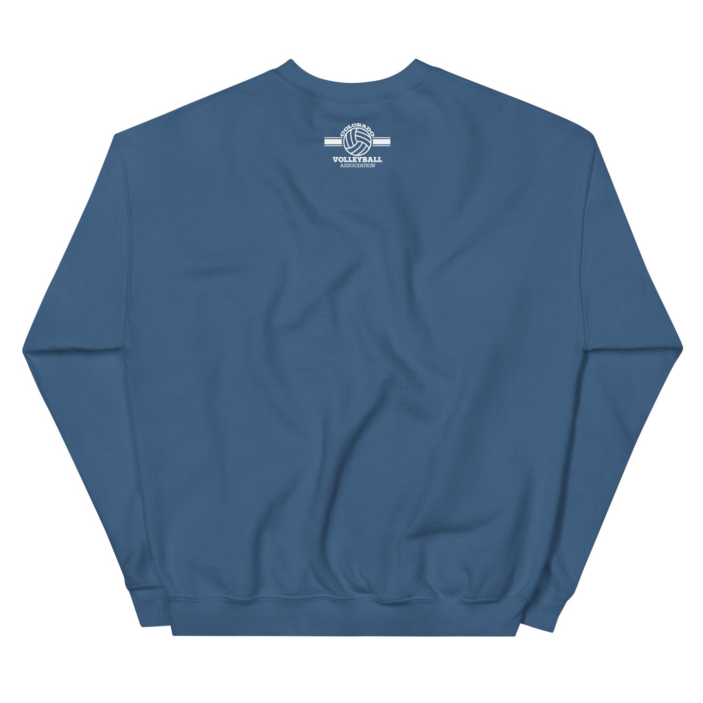 Unisex Crew Neck Sweatshirt: Large CVA Logo - Multiple Color Options