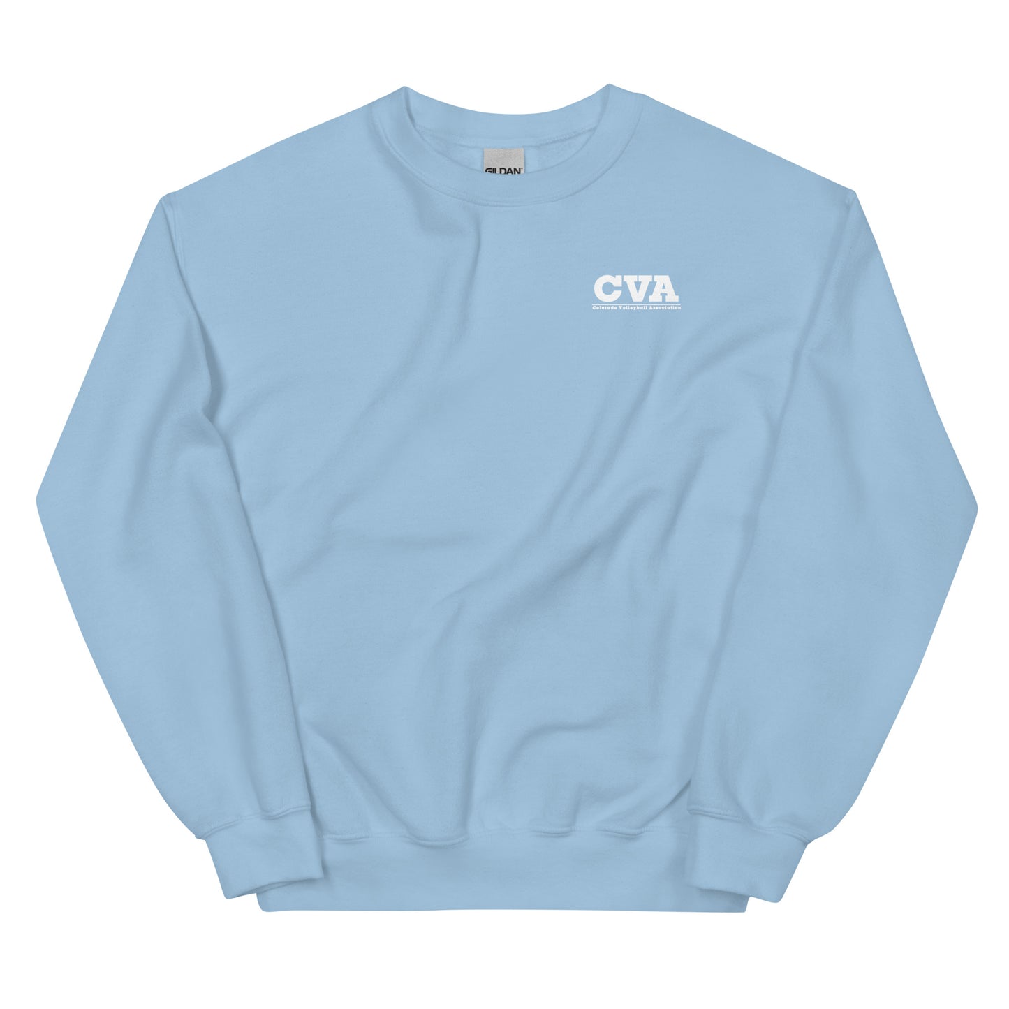 Unisex Crewneck Sweatshirt: Small CVA Logo - Multiple Color Options