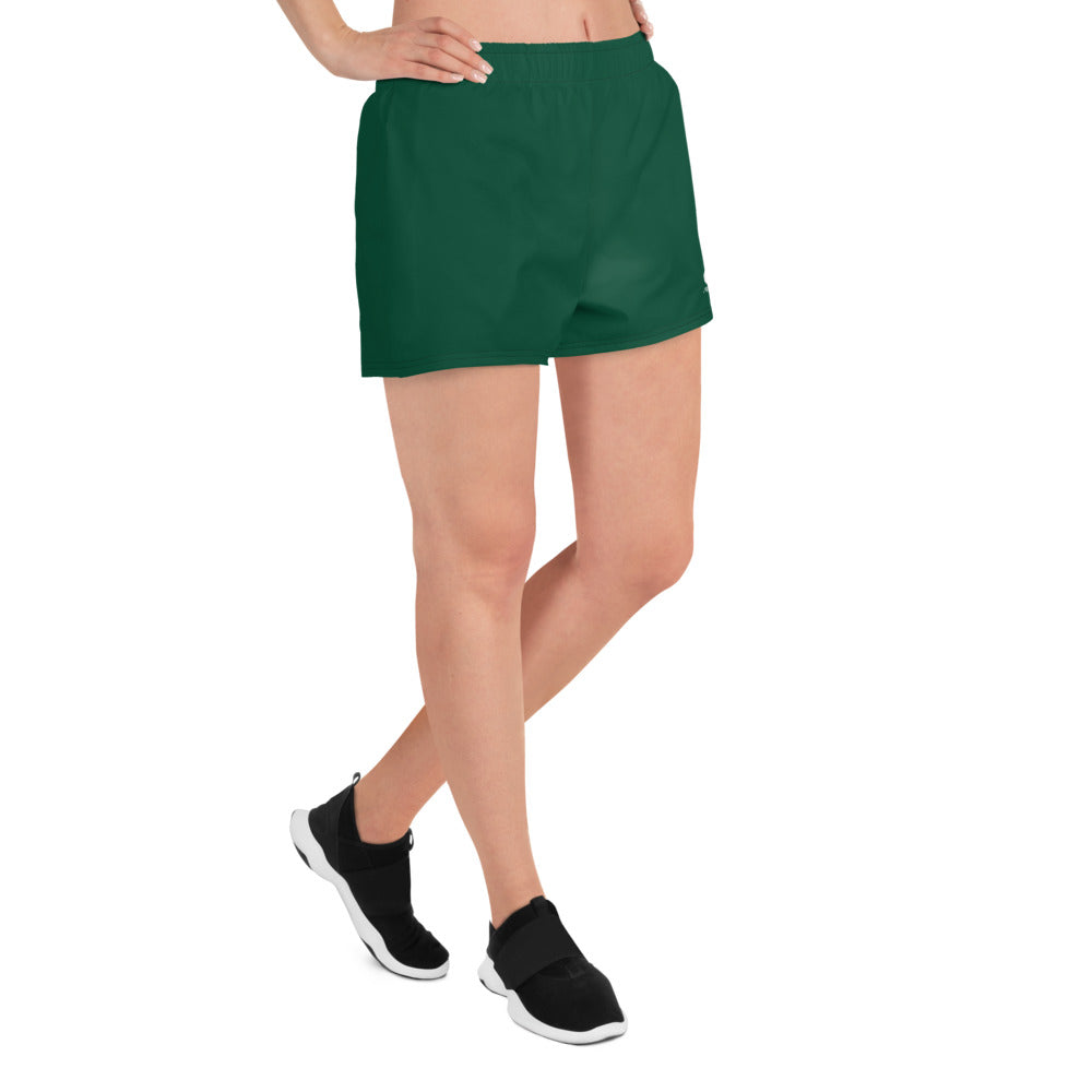 Women's Athletic Shorts: 2.5" - Green