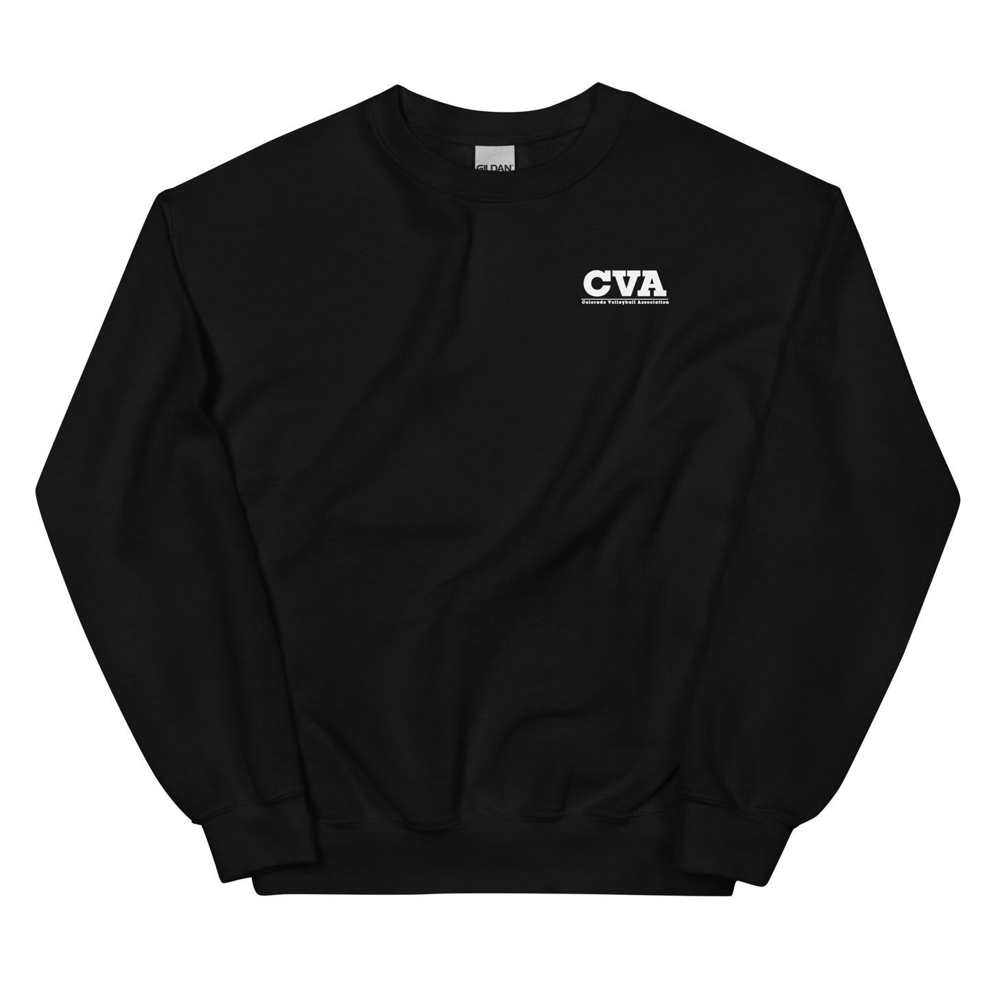 Unisex Crewneck Sweatshirt: Small CVA Logo - Multiple Color Options